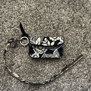 Vera Bradley lanyard and double card Holder